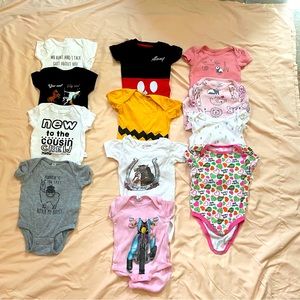Novelty Infant onesies 3-6m Just One You